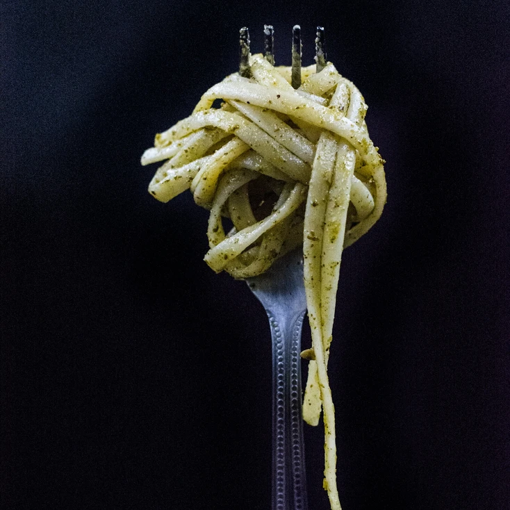 Pasta genovese pesto