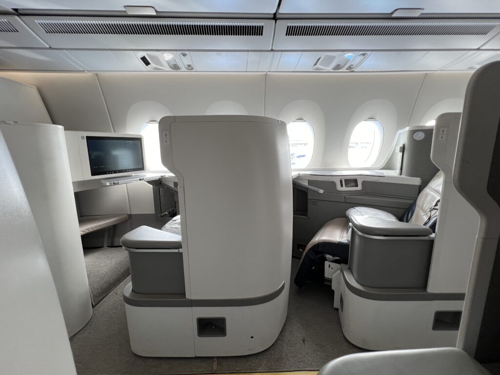 ITA Airways business class seat 3