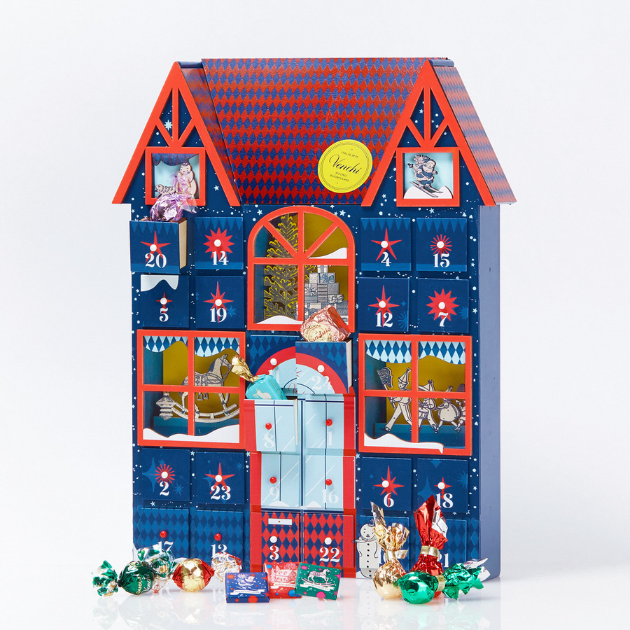 Venchi advent calendar house